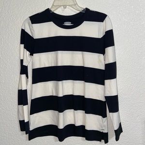 striped long sleeve tee